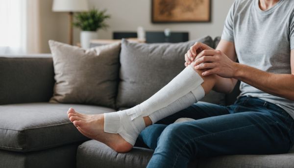 Entorse de la cheville : que faire ?